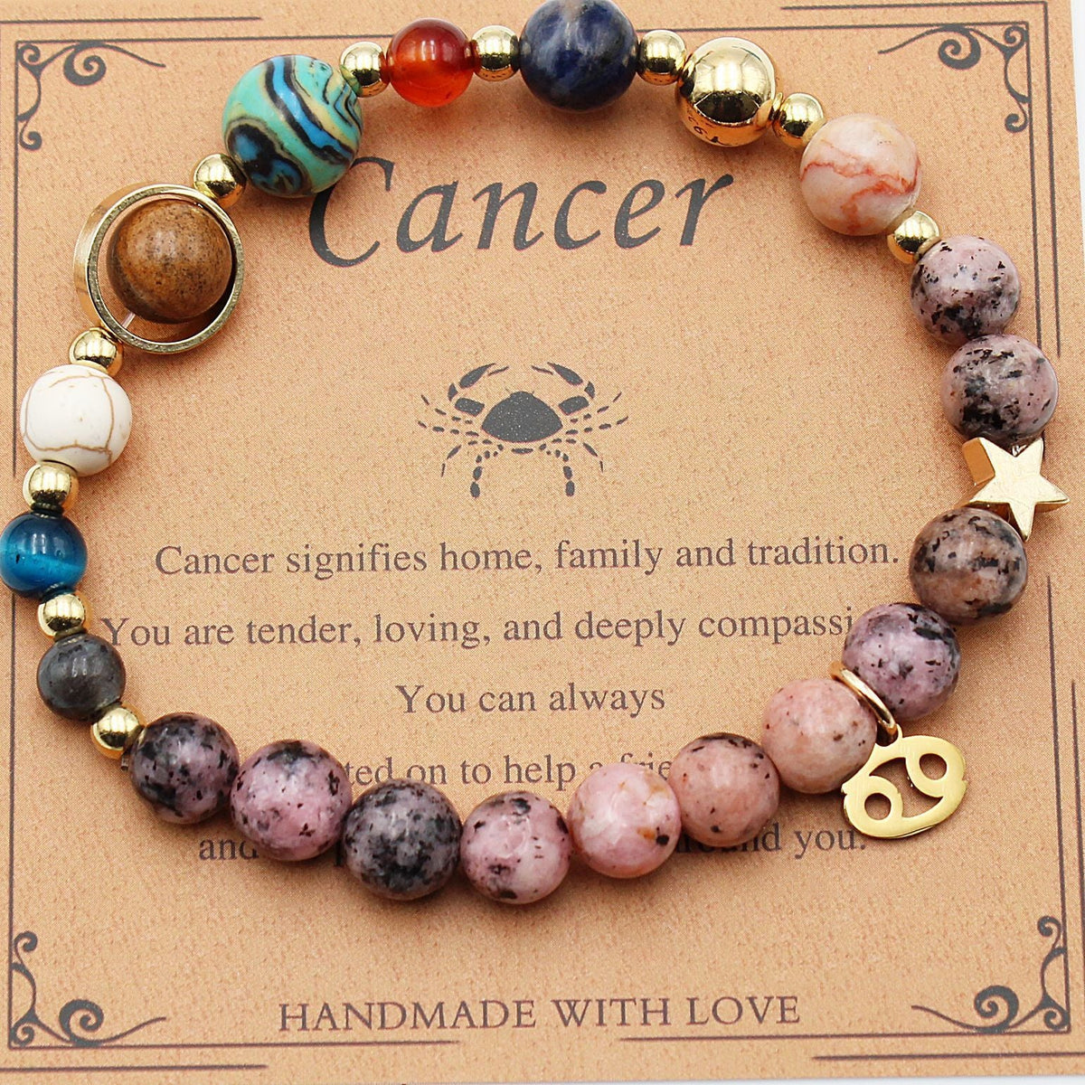 Natural Constellation Healing Bracelet for Women by Tinkers