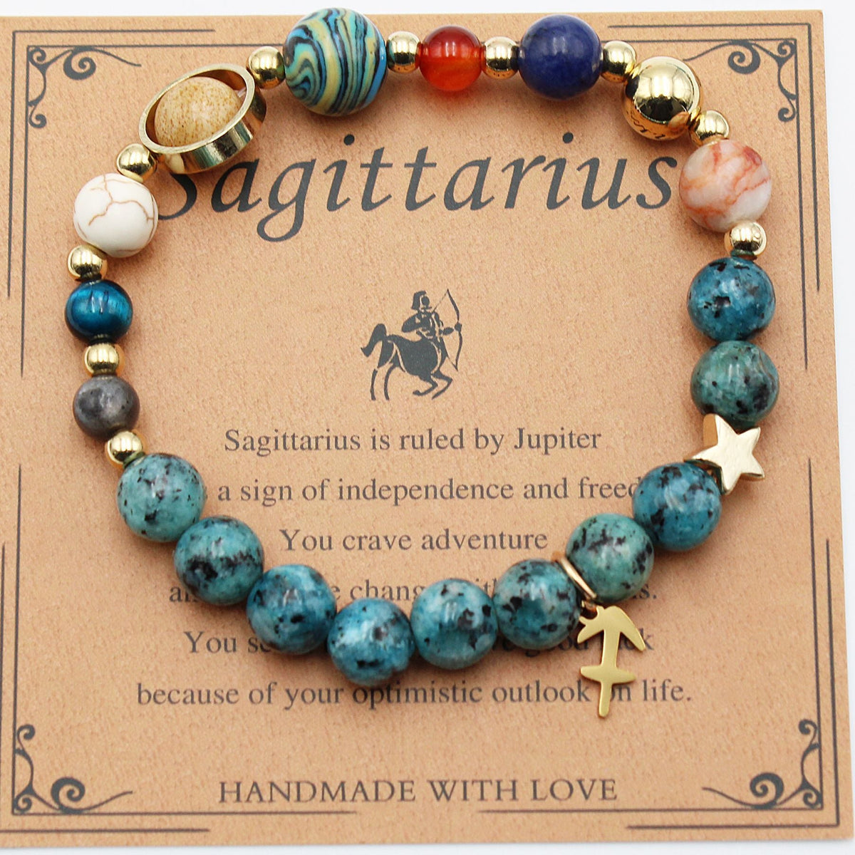 Natural Constellation Healing Bracelet for Women by Tinkers