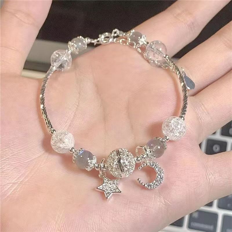 Blue And White Butterfly Beaded Bracelet For Women Elite