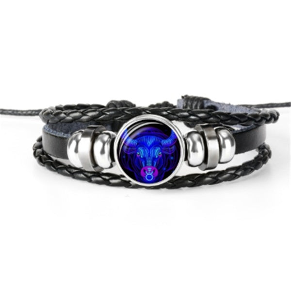 Zodiac Constellation Bracelet – Luminous Braided Design