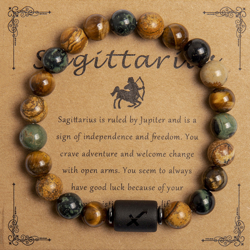 Tinkers Tiger Eye Zodiac Bracelet – Your Constellation, Your Stone