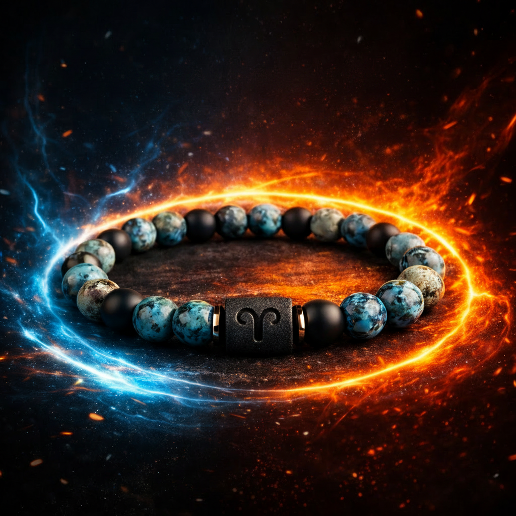 Tinkers Rare Obsidian Zodiac Bracelet Twelve Constellations