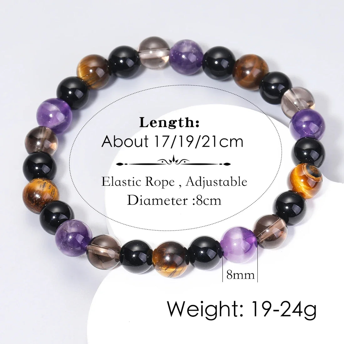 Tinkers Protection Stone Bracelet Citrine Tiger Eye Elite