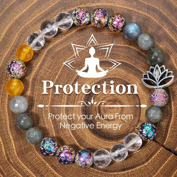 Tinkers Protection Stone Bracelet Citrine Tiger Eye Elite