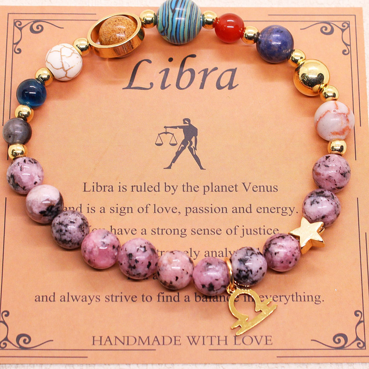 Natural Constellation Healing Bracelet for Women by Tinkers