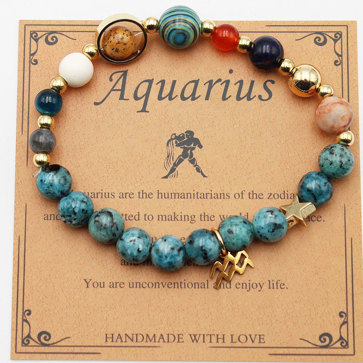 Natural Constellation Healing Bracelet for Women by Tinkers