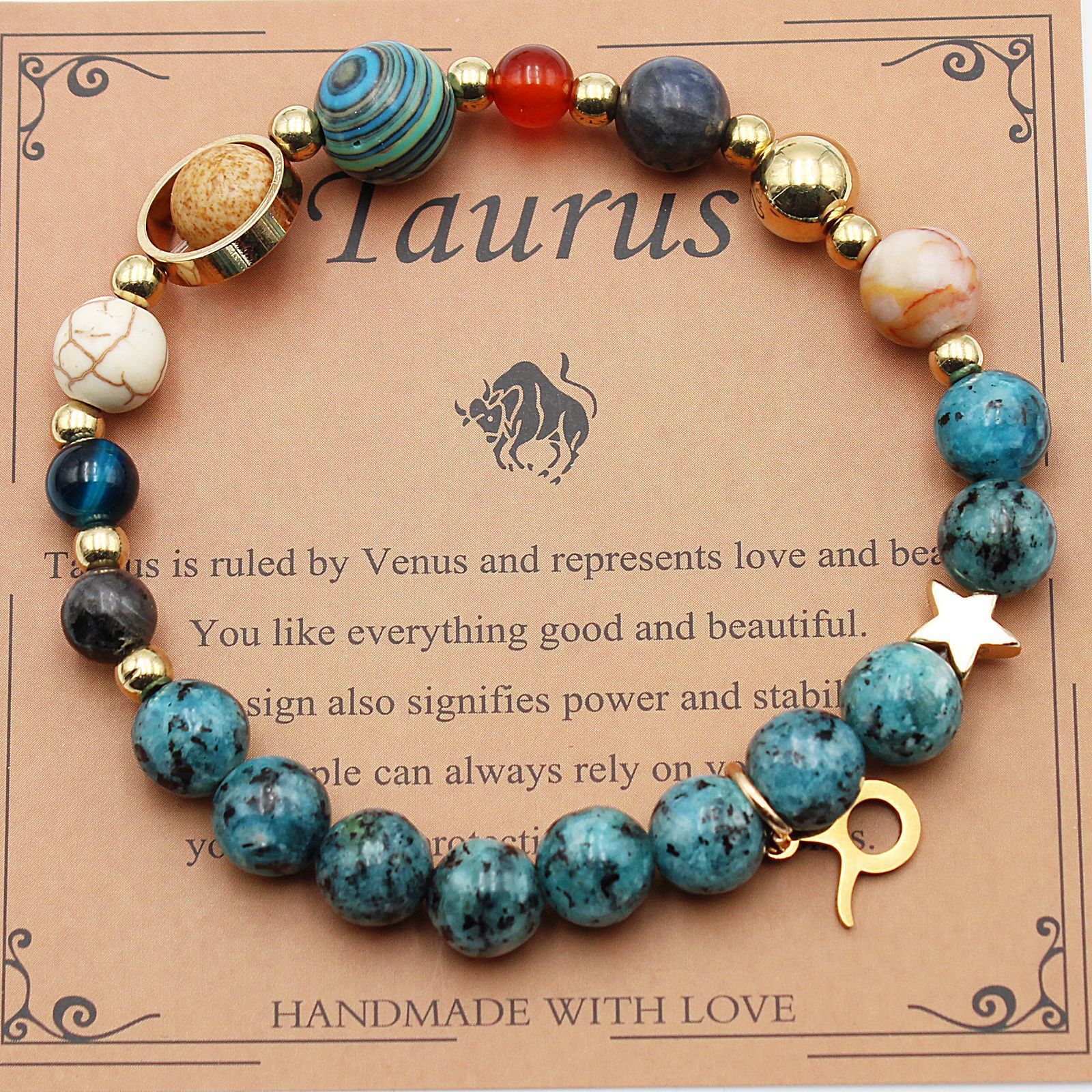 Natural Constellation Healing Bracelet for Women by Tinkers
