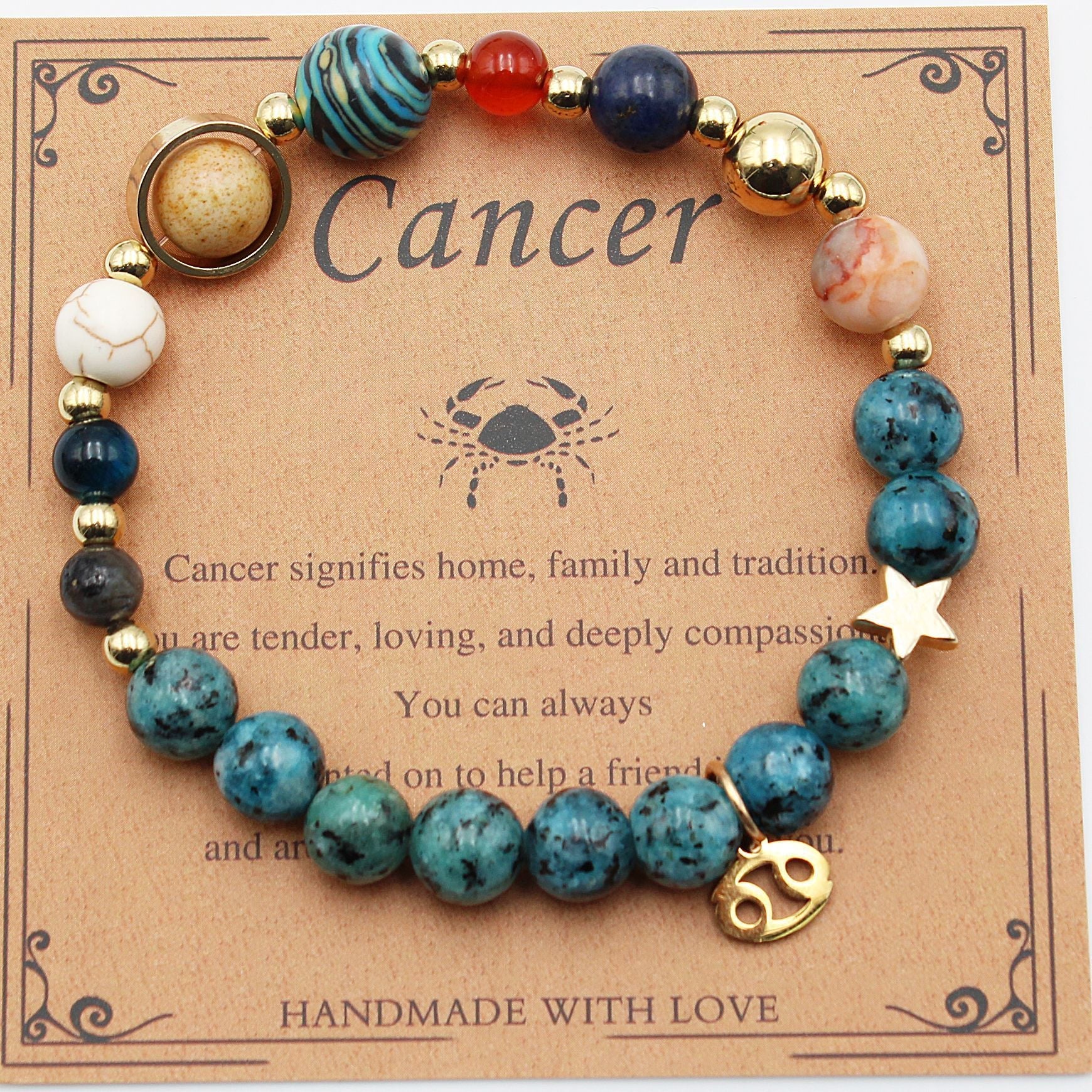 Natural Constellation Healing Bracelet for Women by Tinkers