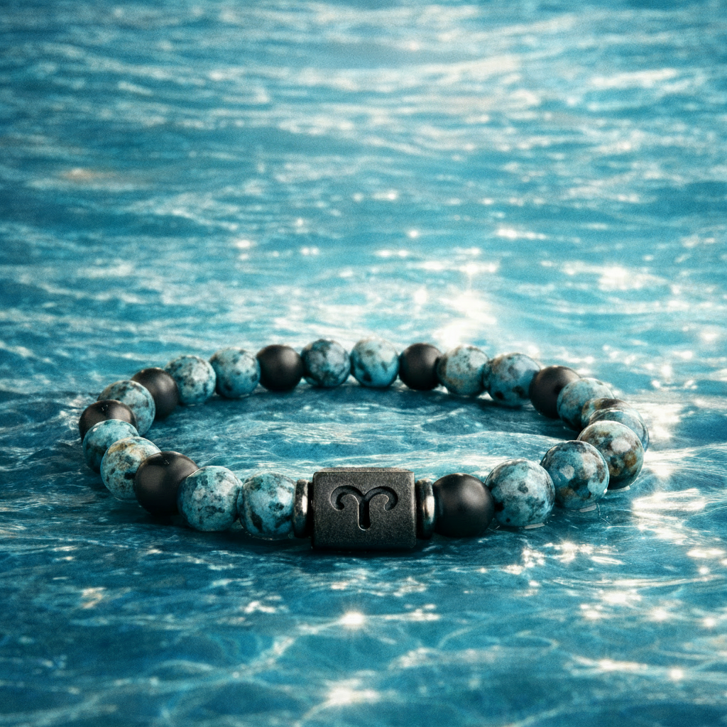 Tinkers Rare Obsidian Zodiac Bracelet Twelve Constellations