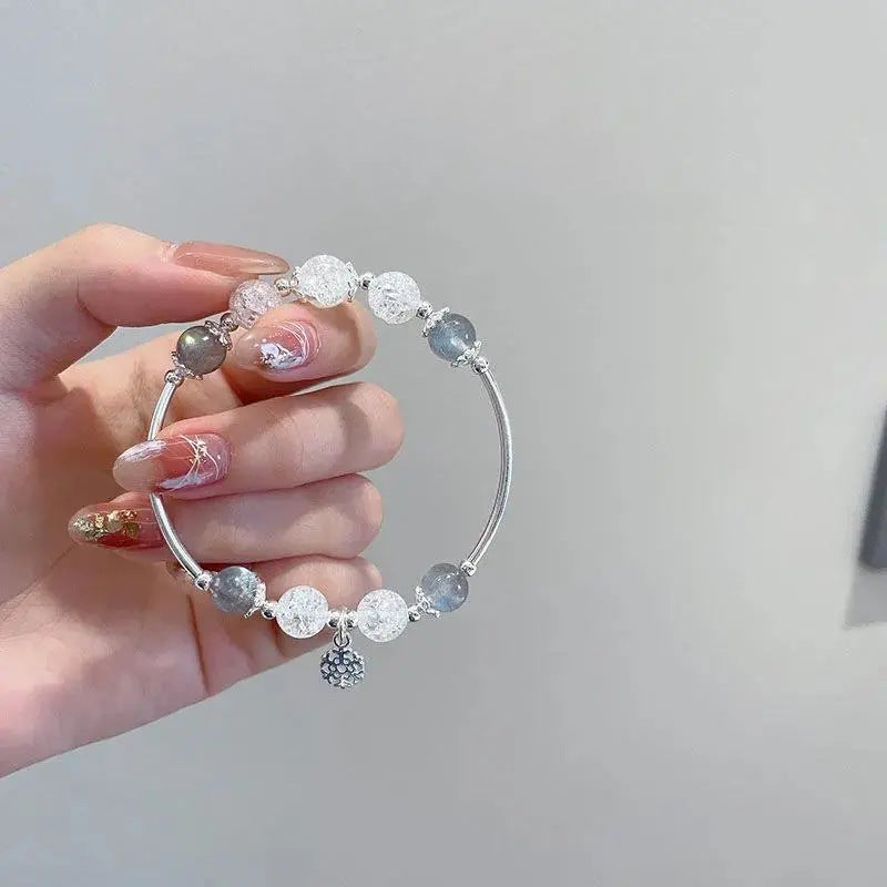 Blue And White Butterfly Beaded Bracelet For Women Elite