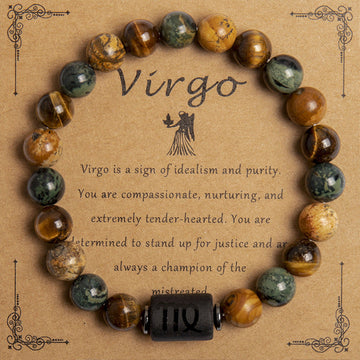 Tinkers Tiger Eye Zodiac Bracelet – Your Constellation, Your Stone