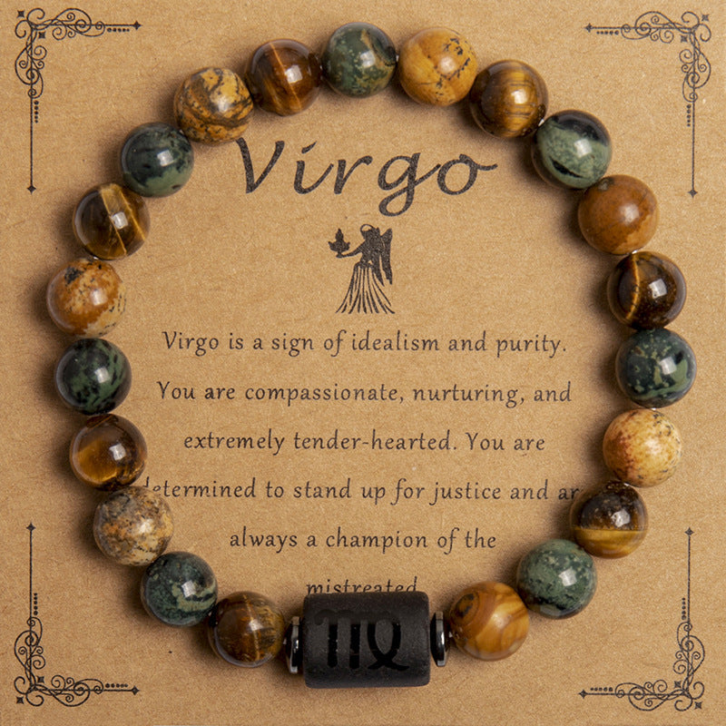 Tinkers Tiger Eye Zodiac Bracelet – Your Constellation, Your Stone