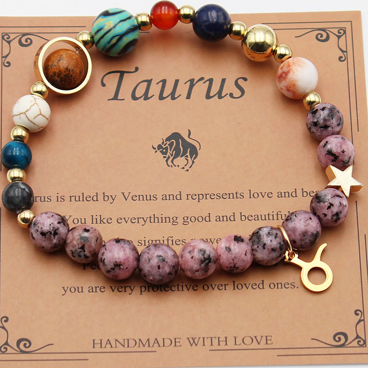 Natural Constellation Healing Bracelet for Women by Tinkers