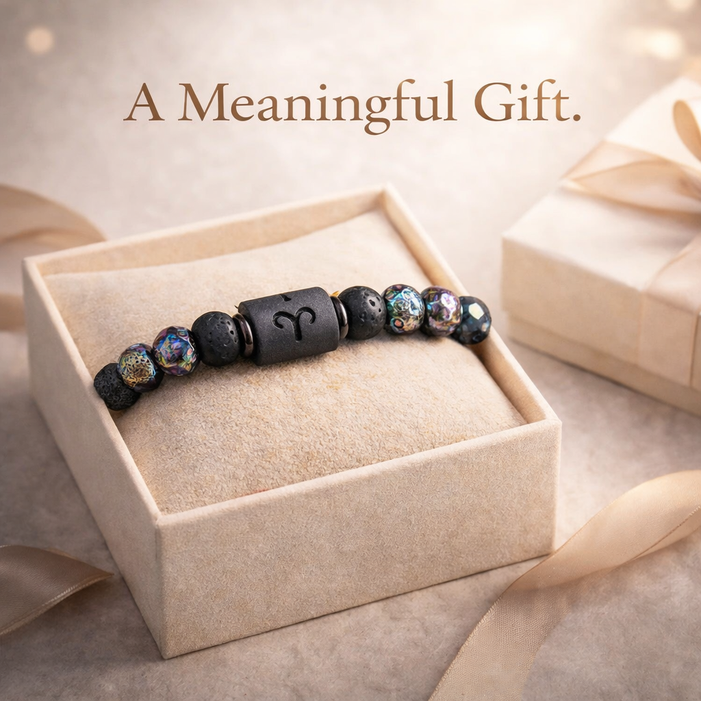 Zodiac Constellation Natural Stone Bracelet – All 12 Signs
