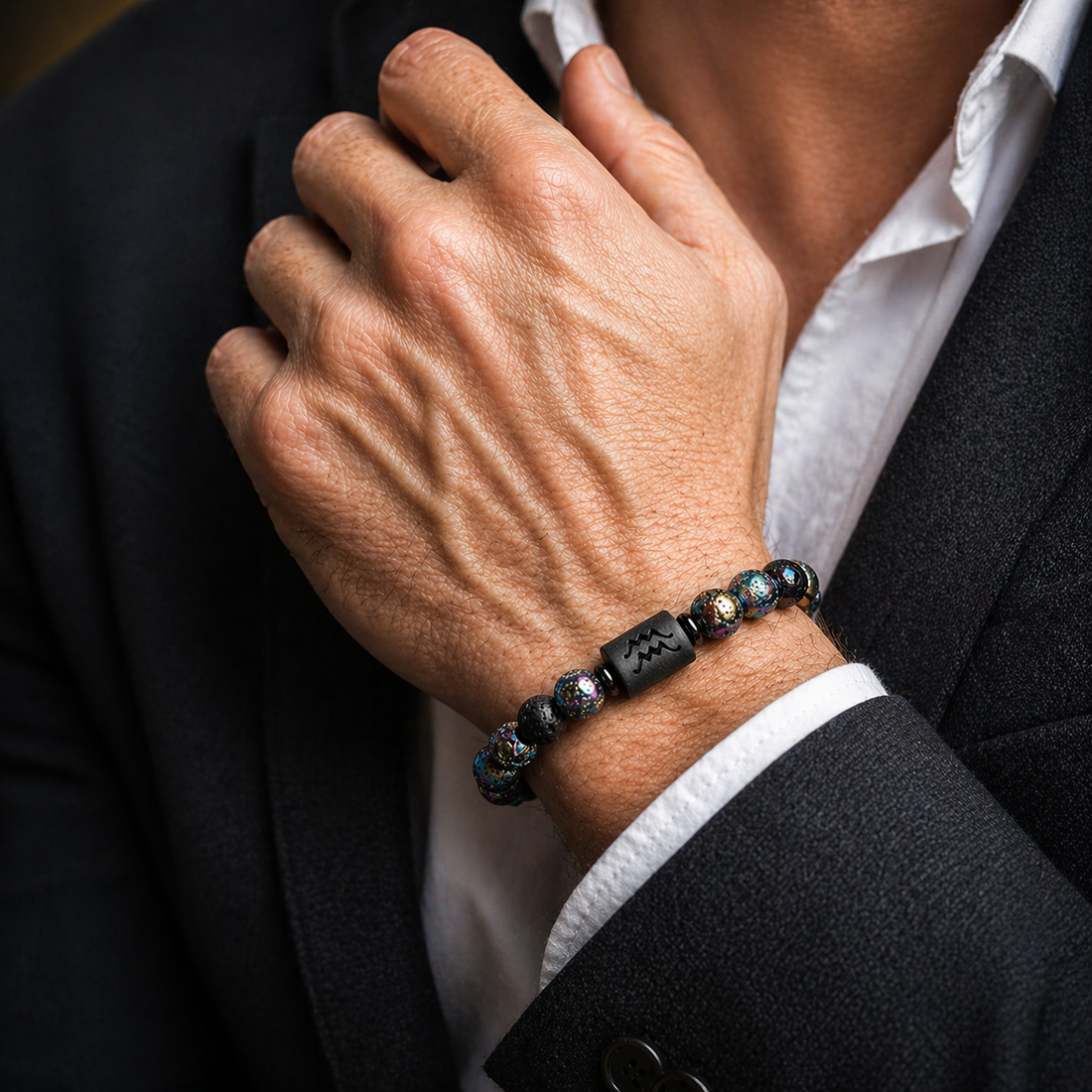 Zodiac Constellation Natural Stone Bracelet – All 12 Signs